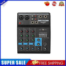 Wireless 4-channel Audio Mixer Bluetooth-compatible USB Sound Mixing (EU)