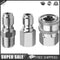 3pcs/set Stainless Steel 3/8 Quick Disconnect NPT Pressure Washer Adapters