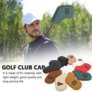 10x Golf Club Head Cover Leather Rod Head Protective Case Sleeve (Regular)