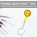 Fishing Quick Knot Fast Tie Nail Knotter Cutter Fishing Device (Yellow) Newly