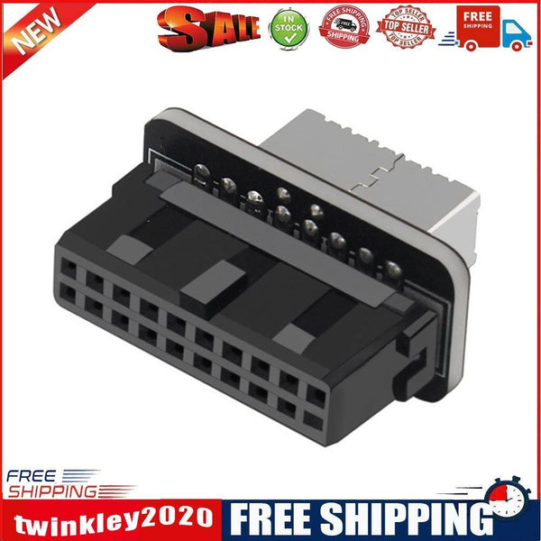USB Header Adapter USB3.0 19P/20P to TYPE E Converter Front Plug-in Port