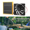 5W 12V 6 inch Air Extractor Waterproof Solar Panel Powered Ventilator Fan