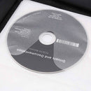 Portable 400 Disc CD DVD Storage Bag PU Leather Wallet Holder Case Box Organizer