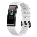 Silicone Sports Watchband Wrist Strap w/Buckle for Huawei Band 4 Pro TER-B29S