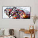 Running Colorful Horse Diamond Painting Rhinestone Full Square Drill for Rooms