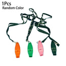 Portable Pet Bird Carrier Pigeon Training Whistle ABS H2M1 Black M3I8