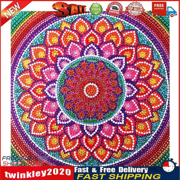Special Shaped Crystal Full Drill Mandala Abstract Diamond Painting(KA138) Newly