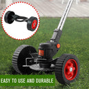 Grass Trimmer Rolling Wheel Effective Comfortable Garden Lawn Mower Cutter Guide