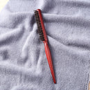 1pc Barber Pig Bristles Hair Comb Rat Tail Hairbrush Household Salon Dyeing Tool