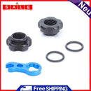 MTB Bike Presta Valve Nut with Installation Wrench Road Bike Tubeless Tire Tools