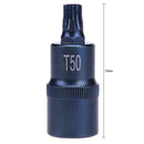 1/2 inch Torx Screwdriver Socket Bits Adapter Drive Socket Hand Tool(T50) Newly