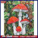 Diamond Painting Poisonous mushrooms Full Round Diamond Rhinestone Set