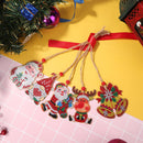 Double-sided 5D Diamond Painting Christmas Pendant Xmas Trees DIY (GP003) Newly