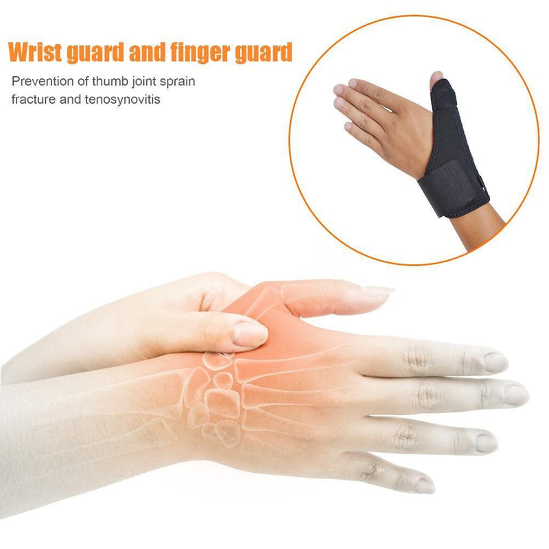 Wrist Thumb Support Fracture Protector Finger Brace Guard (10PCS)