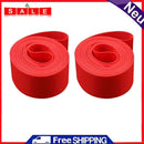 2pcs LEBYCLE Bicycle Tire Liner MTB Road Folding Bike Inner Tube Pad Rim Tapes