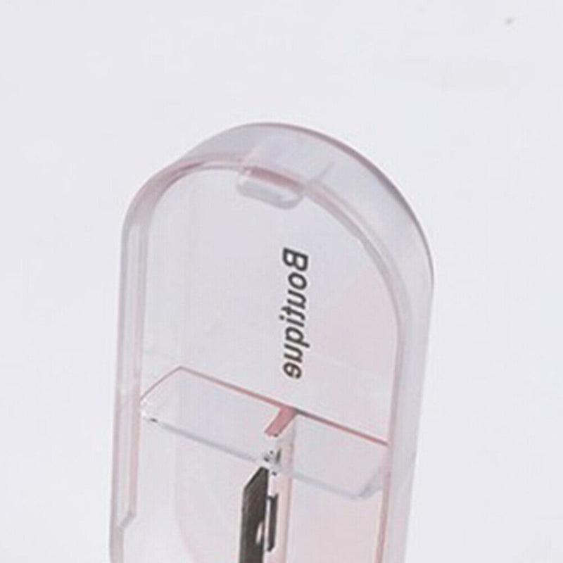 Portable Medicine Organizer Case Rectangular Pill Cutter Storage Box Container