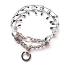 German Shepherd Dog Collar Rubber Tips Quick Release Carabiner Collar (M) Newly