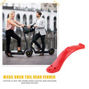 Electric Scooter Rear Wheel Ducktail Fender with Taillight for M365/M365 Pro