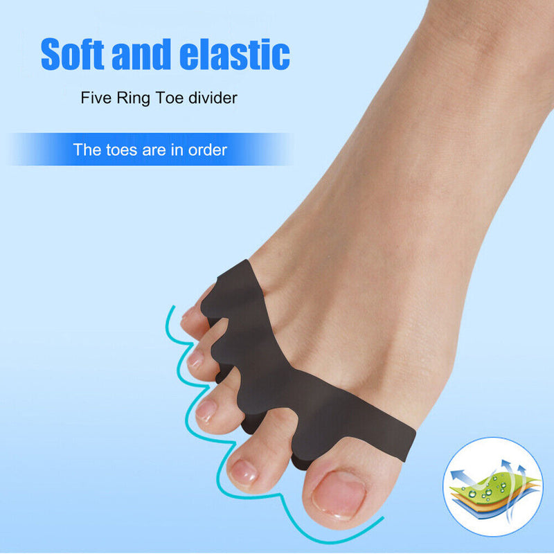 Toe Separator Hallux Valgus Corrector Orthopedic Hammer Straightener Spread