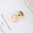 Barrettes Metal Hairgrips Horsetail Clip Geometry Hair Clip Girls Hairgrips
