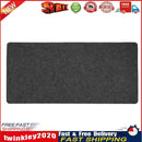 Office Computer Desk Modern Table Mouse Pad Wool Felt Laptop Mat(Gray)  Newly