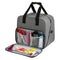 Mini Sewing Machine Handbags Crochet Woolen Yarn Storage Bags (Grey) Newly