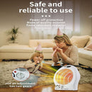 Small Ceramic Radiator Space Heater Hot Warm Air Electric Hot Warm Electric Fan