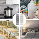 2pcs 2 Leaves Cable Holder Cord Wrapper for Blender Air Fryer (White+Grey) Newly