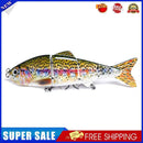 12cm 16.8g Multi-joint Bionic Fishing Lures Hook Artificial 4 Segments Hard