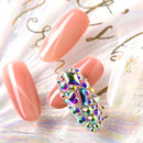Colorful Nail Art Rhinestones Flatback Rhinestone Bottom Crystal Glitter Glass