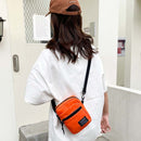 #A Unisex Crossbody Bag Oxford Cloth Shoulder Bags Women Men Travel Satchels Bag