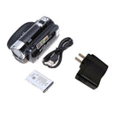 Digital Video Camera Full HD 1080P 32GB 16x Zoom Camcorder DV Camera(Black)