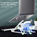 3 in 1 Foldable Notebook Support Stand 13 Gears Adjustable Computer Accessori