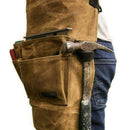 Multifunction Apron Collector Waxed Canvas Work Apron B3J6 Waterproof A1E1