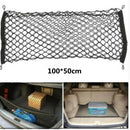 100x50CM Trunk Rear Storage Cargo Luggage Net&4 Hooks For Car Van Pickup SUV MPV