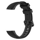 Silicone Wristband Bracelet Watch Strap for Huawei Honor Band 4 (Black) Newly
