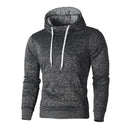 Men Casual Teenager Boy Autumn Long-Sleeves Fleece Cotton Hoodie Sweatershirt