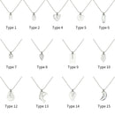 Crystal Vial Necklace Wishing Bottle Pendant Perfume Jar Pendant Lucky Charm