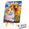 DIY Cat Animal Pattern Frameless Digital Paint Hand Painted Oil Picture Decor