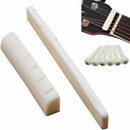 To Install Light Acoustic Guitar Parts Bridge Pins & Nut & Saddle  Plastic