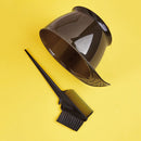 Hair Dye Color Brush Bowl Set with Ear Caps Dye Mixed Hair Tint Dying (01) Newly