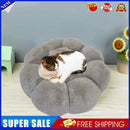 Flower Shaped Animal Mat Washable Plush Cat Kennel Soft Comfortable Pet Produ