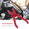3pcs Car Fuel Water Line Tube Clamp Automobile Vehicle Brake Pants Repair Folders