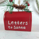 Iron Mailbox Ornament Portable Xmas Tree Pendant Candy Organizer Box C3K6
