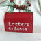 Iron Mailbox Ornament Portable Xmas Tree Pendant Candy Organizer Box C3K6