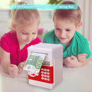 Electronic Password Coins Safe Box Deposit Piggy Bank Toys (White) Newly