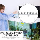 Air Oxygen Pump Aquarium Fish Tank Stainless Steel Splitter Hose (12 Ways)