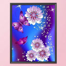 DIY Stamped Canvas 11CT Needlework Butterfly Pattern Cross Stitch Home Decor Kit