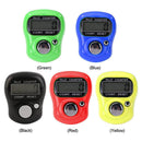 Mini Finger Counter LCD Electronic Digital Counter Range 0-99999 (Red)