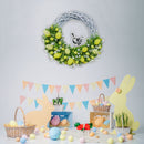 Easter Rabbit Wreath Door Acrylic Bunny Garland Home Decoration (C)